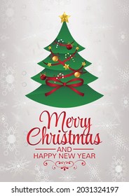 merry christmas art vector background