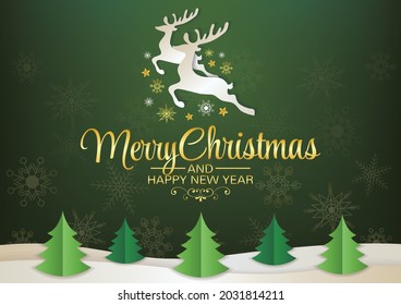 fondo vectorial de arte navideño