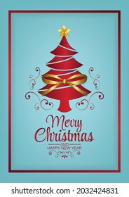 fondo vectorial de arte navideño