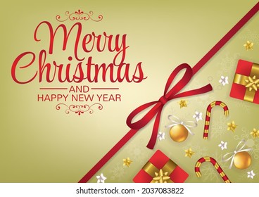 merry christmas art vector background