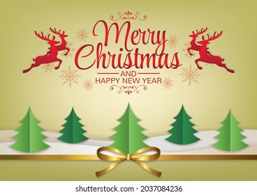 Frohe Weihnachten, Vektorhintergrund