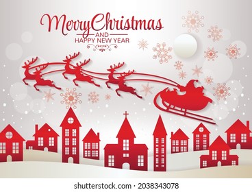 fondo vectorial de arte navideño