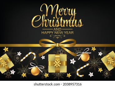 merry christmas art vector background