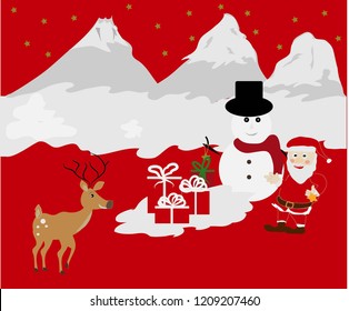 Merry christmas background.