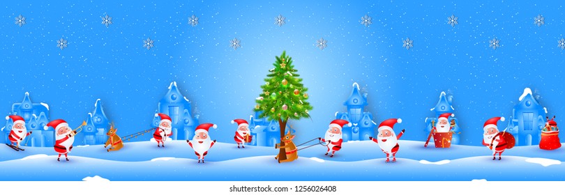 Merry Christmas Background.
