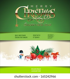 Merry Christmas background