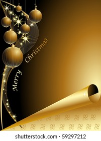 Fröhlicher Weihnachtshintergrund