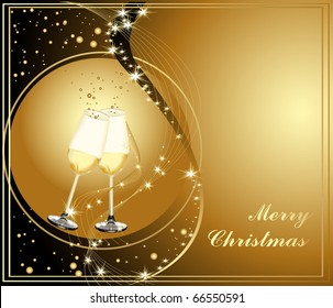 Fröhlicher Weihnachtshintergrund