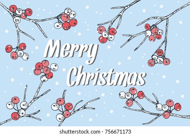 Merry Christmas background.