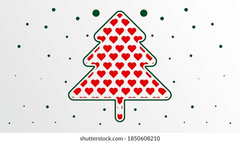 Merry Christmas Background Banner Vector. Christmas Holiday Backgroundillustration.