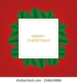 Merry Christmas background can use for design, Christmas concept, vector.
