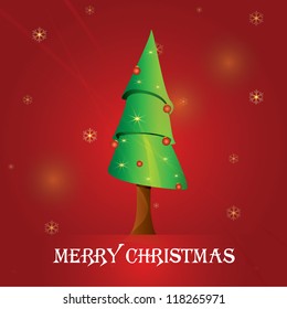 Merry Christmas Background, Card