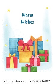 Merry Christmas background. December 25. Happy Christmas season Celebration. Christmas tree. Vector illustration for Poster, Banner, Greeting Card, Flyer, Invitation, Card, Cover, Template. gift box.