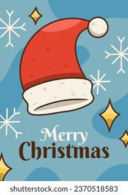 Merry Christmas background. December 25. Happy Christmas season Celebration. Christmas tree. Vector illustration for Poster, Banner, Greeting Card, Flyer, Invitation, Card, Cover, Template. gift box.