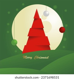Mareo fondo navideño decorado con Árbol de Navidad