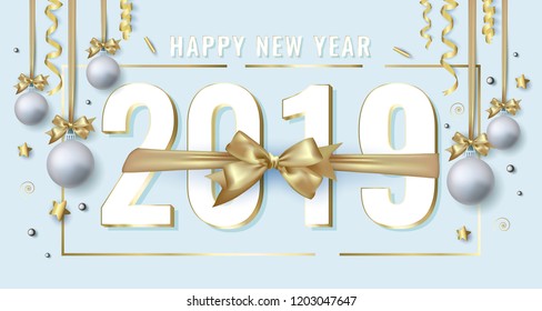 Merry Christmas background design. Vector logo, typography. Usable as banner, greeting card, gift package etc.