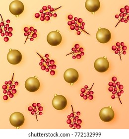 Merry Christmas background design. Vector logo, typography. Usable as banner, greeting card, gift package etc.
