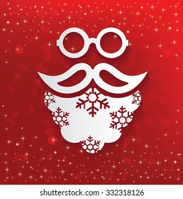 Merry Christmas background design,clean vector