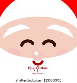Merry Christmas background with christmas element. Background. Vector illustration