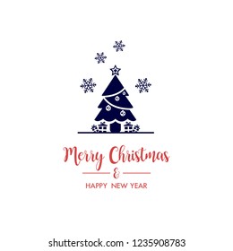 	
Merry Christmas background with christmas element. Background. Vector illustration