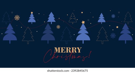 merry christmas background greeting card