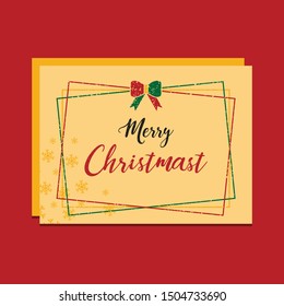Merry Christmas Background Greetings card