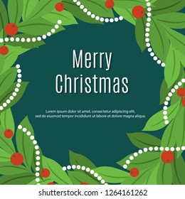 Merry Christmas background. happiness moment. Vector illustration.