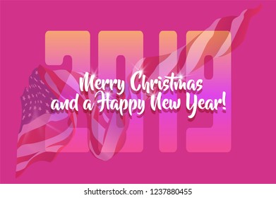Merry Christmas background - Illustration