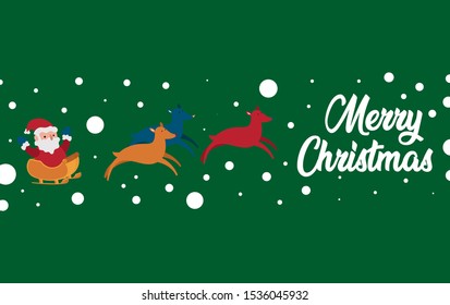 Merry christmas background illustration vector