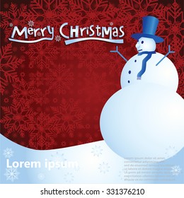 merry christmas background illustrator eps 10 multilayers 