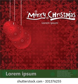merry christmas background illustrator eps 10 multilayers 