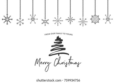 Merry Christmas, Merry Christmas Background, Snowflake Background, Christmas Sign, Christmas Vector, Happy Holidays Text, Holidays Background, Holidays Icon, Snowflake Vector Illustration Background