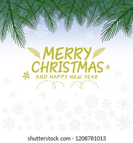 Merry Christmas background template