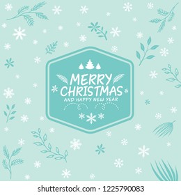 Merry Christmas background template