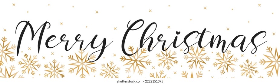 Merry Christmas Background, Merry Christmas Text, Merry Christmas Greeting Card, Holiday Card, Holiday Greeting Card, Christmas Snowflake, Vector Illustration Background	