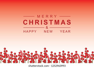 Merry Christmas background vector
