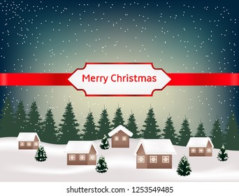 Merry Christmas Background Vector