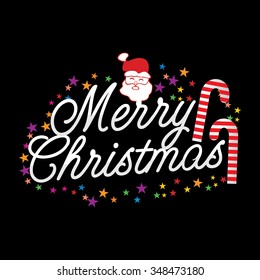 Merry Christmas background vector 