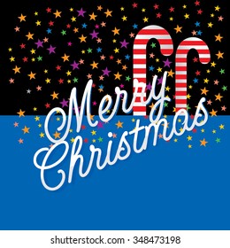 Merry Christmas background vector 