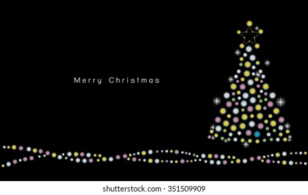 Merry christmas background vector