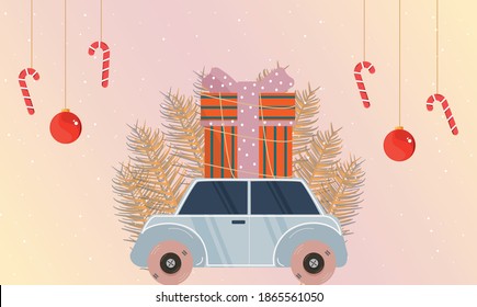 Vector de fondo de navidad. Eps 10
