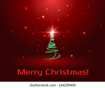 Merry christmas background. Vector eps10