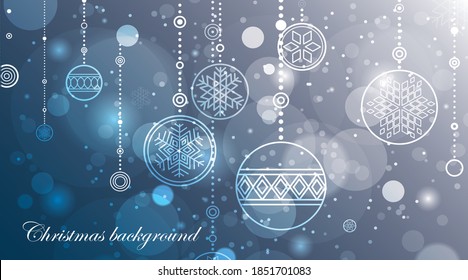 Merry christmas Background vector illustration