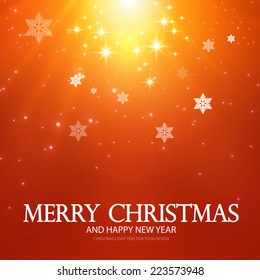 Merry Christmas background. Vector illustration