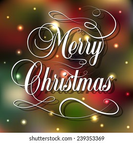 Merry christmas background. Vector illustration. EPS 10