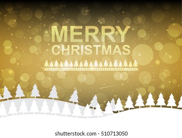 Merry christmas background vector illustration