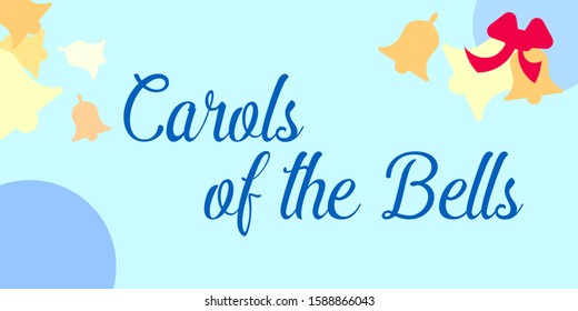 Merry Christmas background wallpapers: Carols of the bells