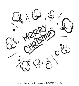Merry Christmas backgrounds, vector illustration