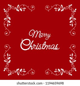 Fröhlicher Weihnachtsbaddesign-Vektorgrafik