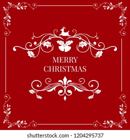 Vector de diseño de insignia navideña Merry